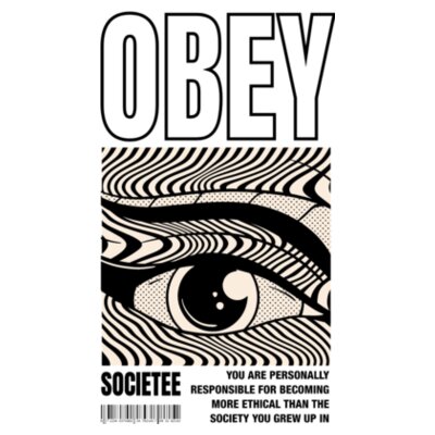 OBEY: Men's Designer T-shirt Design