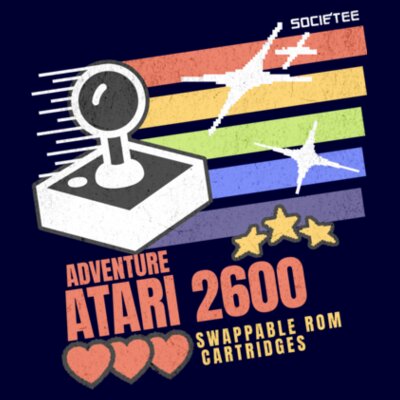 Atari 2600: Women's Regular Tee Design