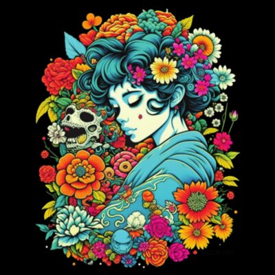 Day of the Dead: Women's Fitted Tee Design