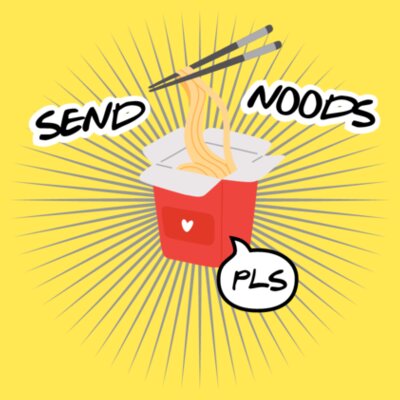 Send Noods: Women's Fitted Tee Design